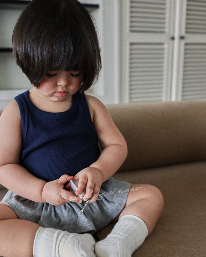 soft rib sleeveless T-normalplay-58