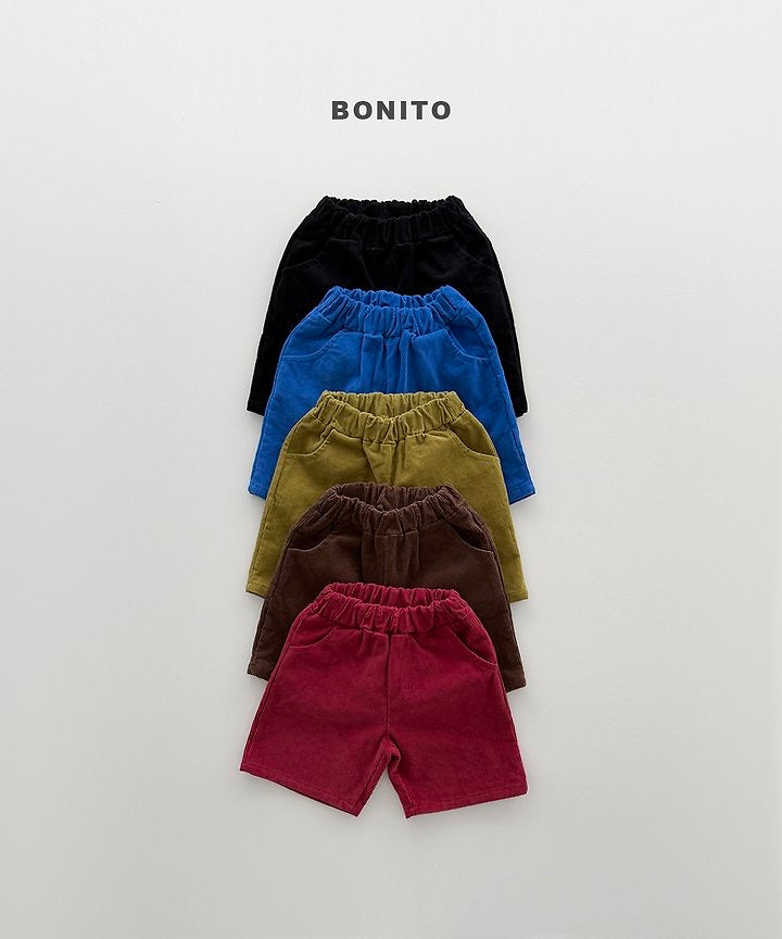 Corduroy Shorts - BONITO - 050