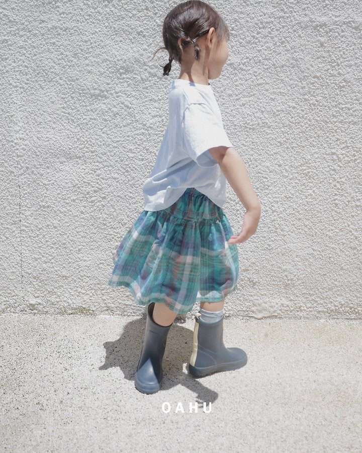 Beams Check Skirt-OAHU-2-3