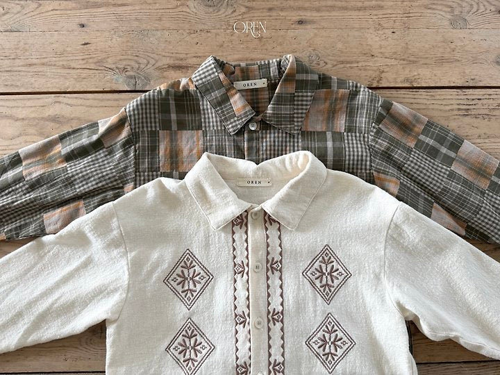 Edwin Embroidered Shirt-OREN-22