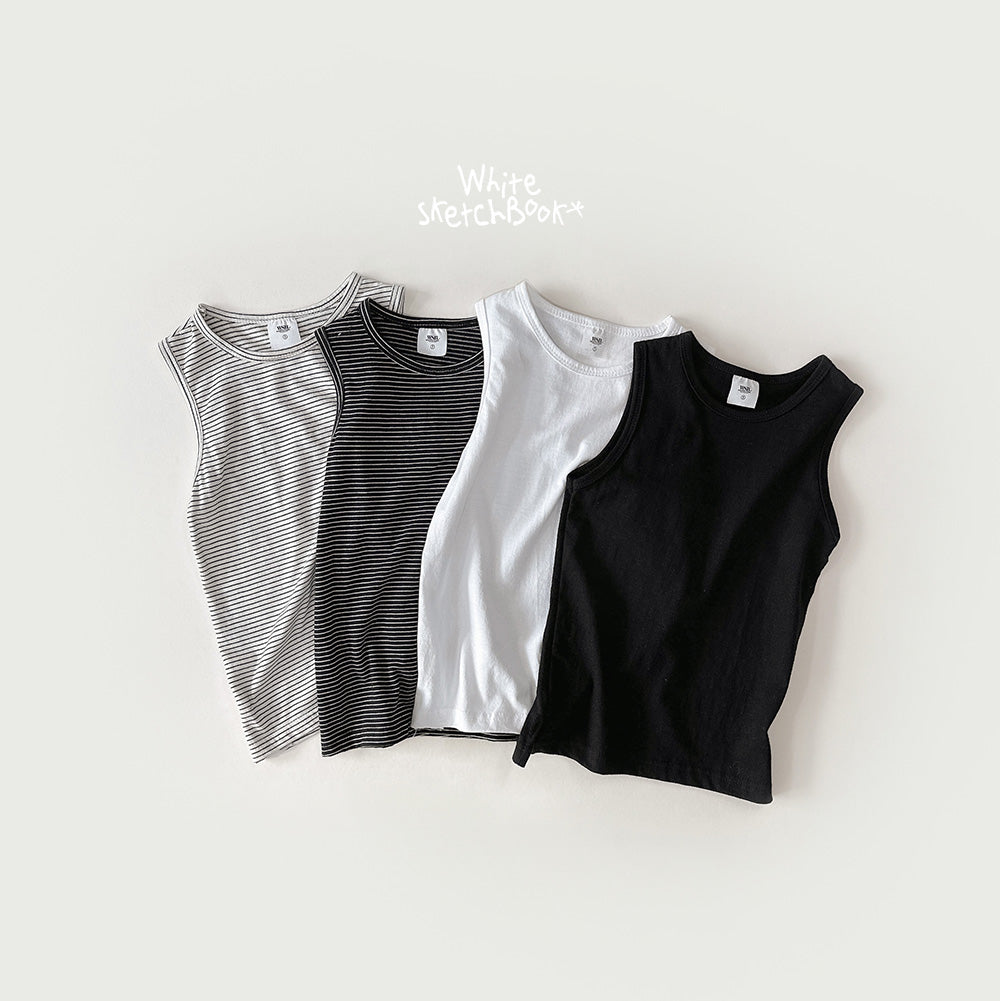 Layered Camisole-White Sketch Book-3