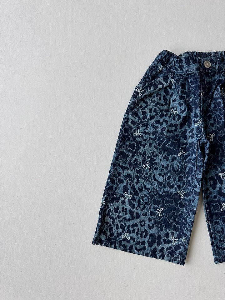 Leopard Denim Wide Pants-lepetitmot-18