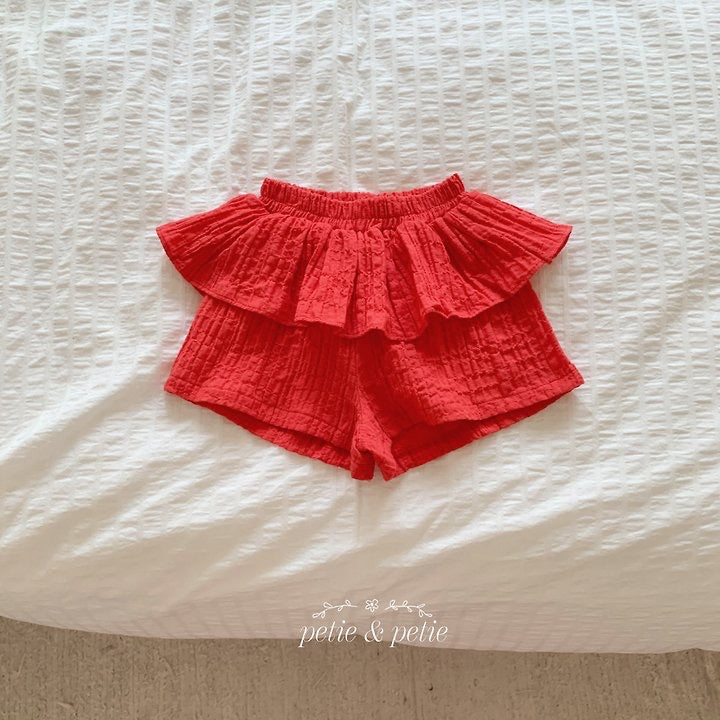 Maple Frill Shorts - petit & petit - 39