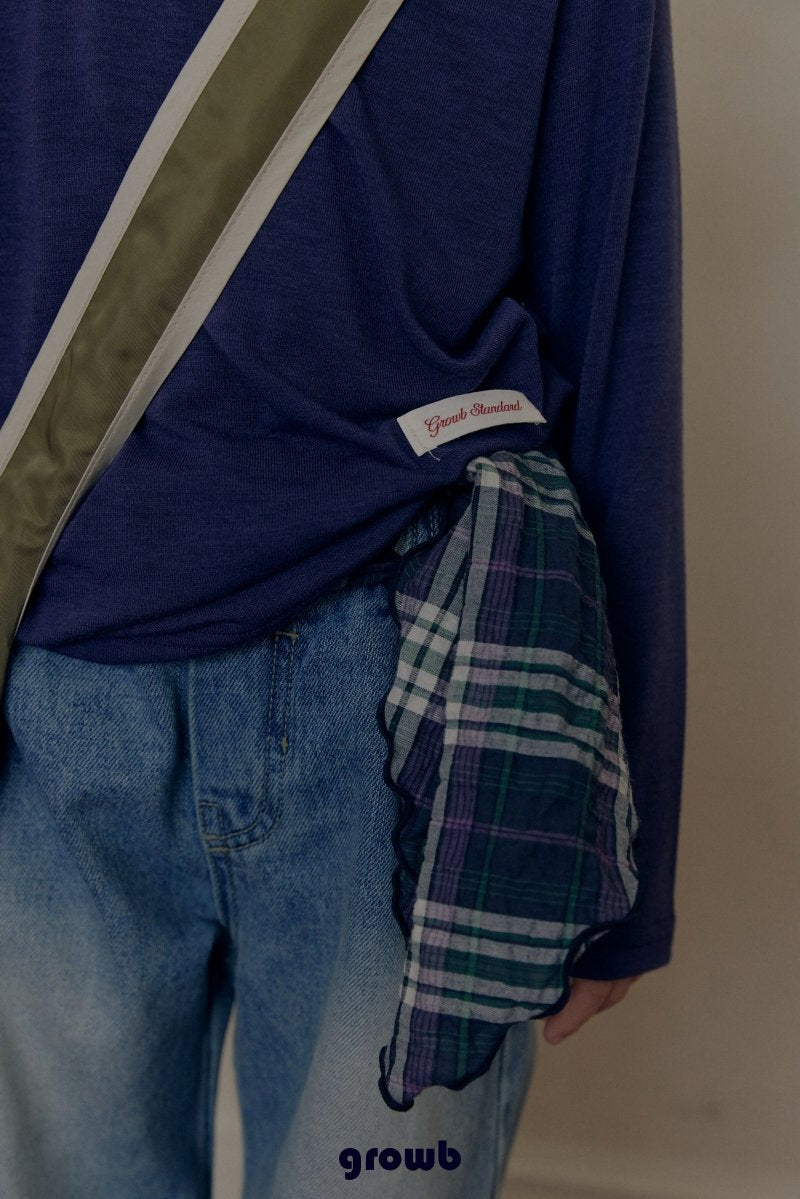 Jude Check Scarf-growB-30