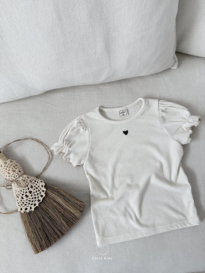 puff heart tee / lovin -18