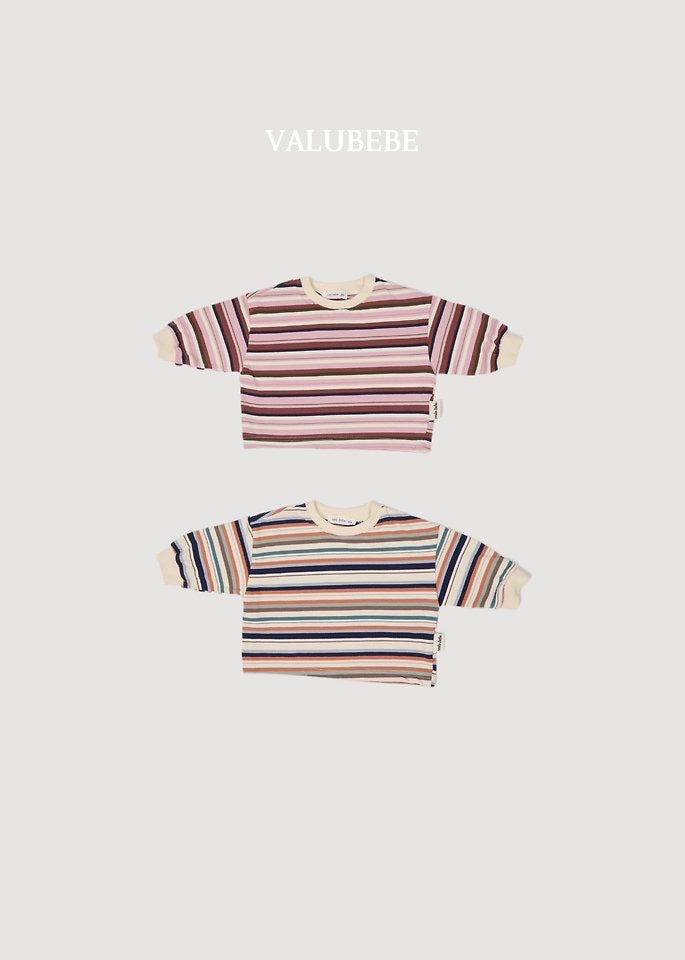Palm Stripe Tee - valubebe - 075