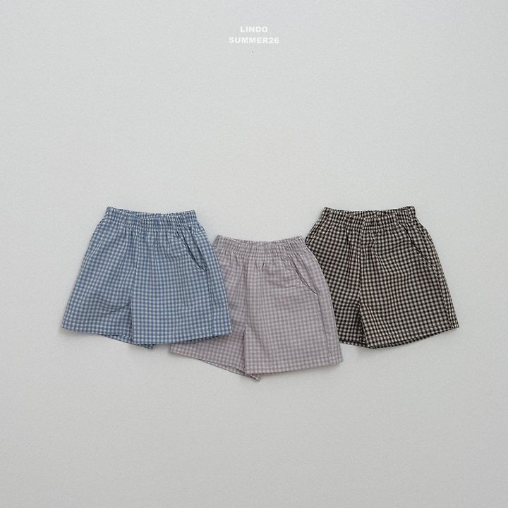 Oz Check Shorts - LINDO-2-26