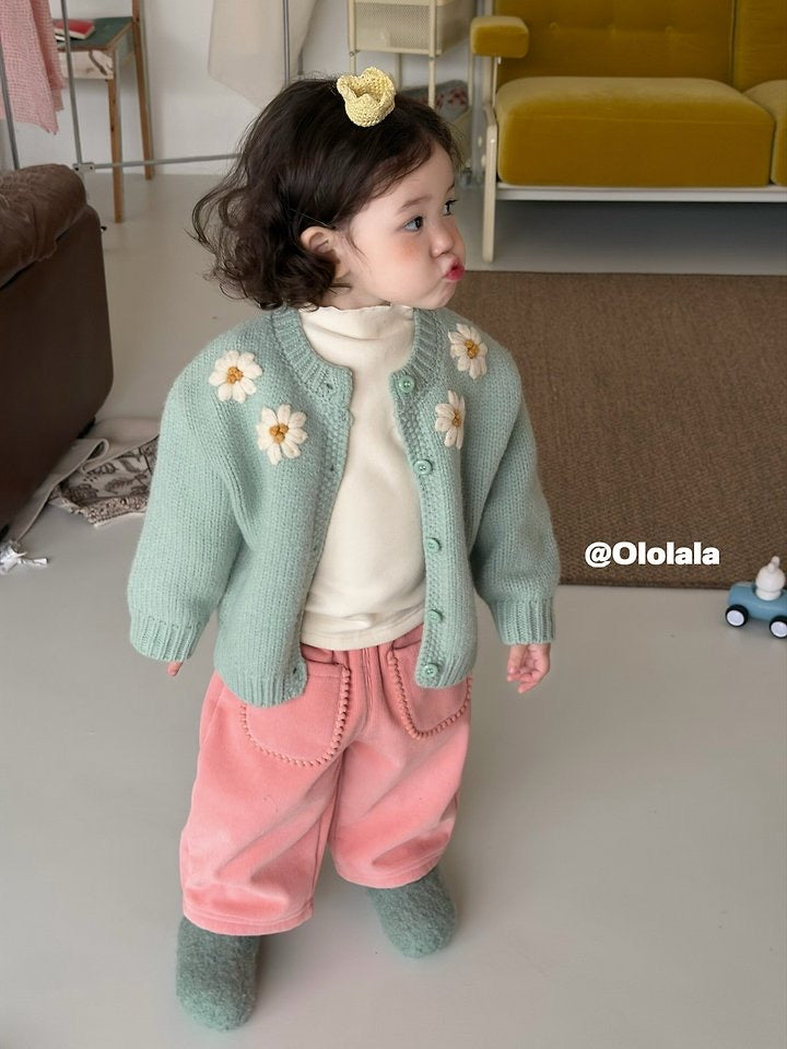 Daisy Flower Knit Cardigan-ololala-35
