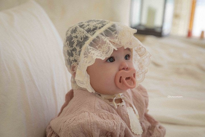 lace frill bonnet-choucream-11