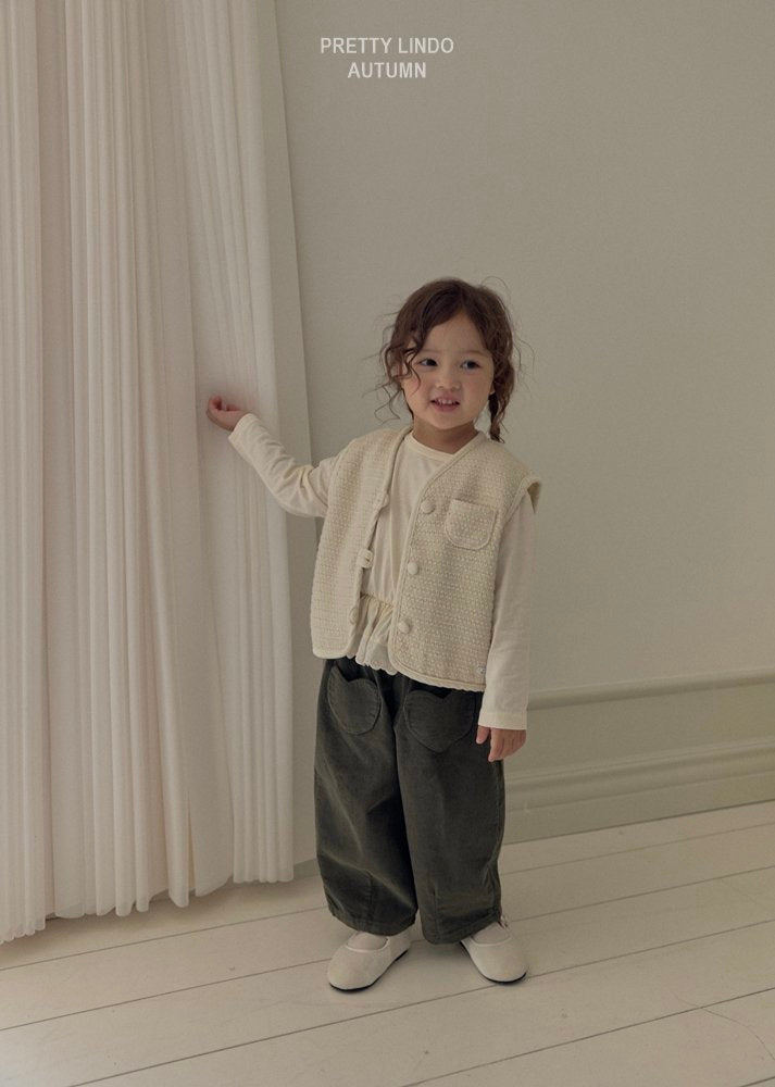 Romantic Heart Corduroy Pants-LINDO-18