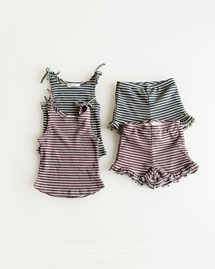 Peanut Stripe Set-URBAN RABBIT-10