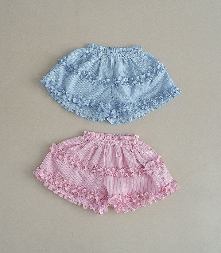 Pinstripe Frill Pants-momoann-2-1