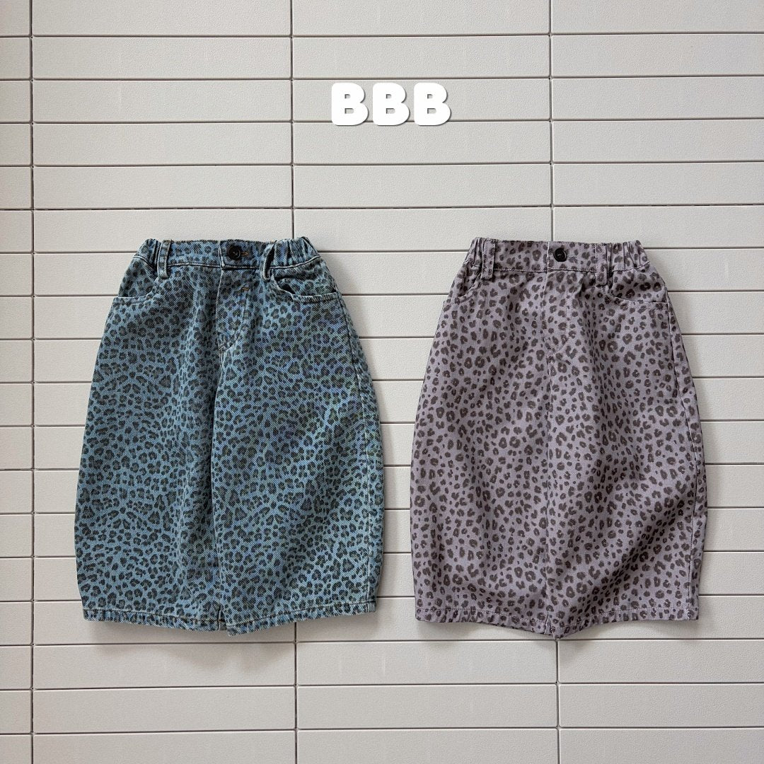 Leopard Denim Pants-bellabambina-24