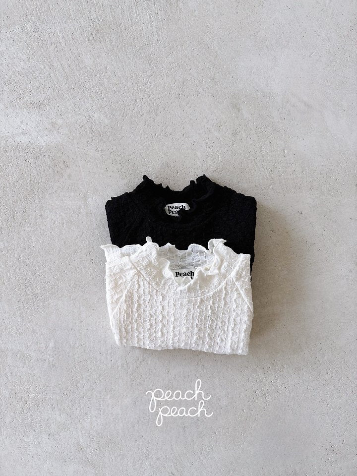 Ruffle Tee-peach peach-10