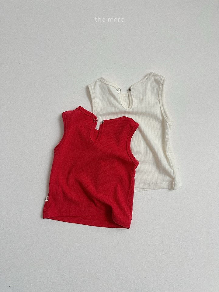Snap Button Sleeveless Top-minirobe-2-9