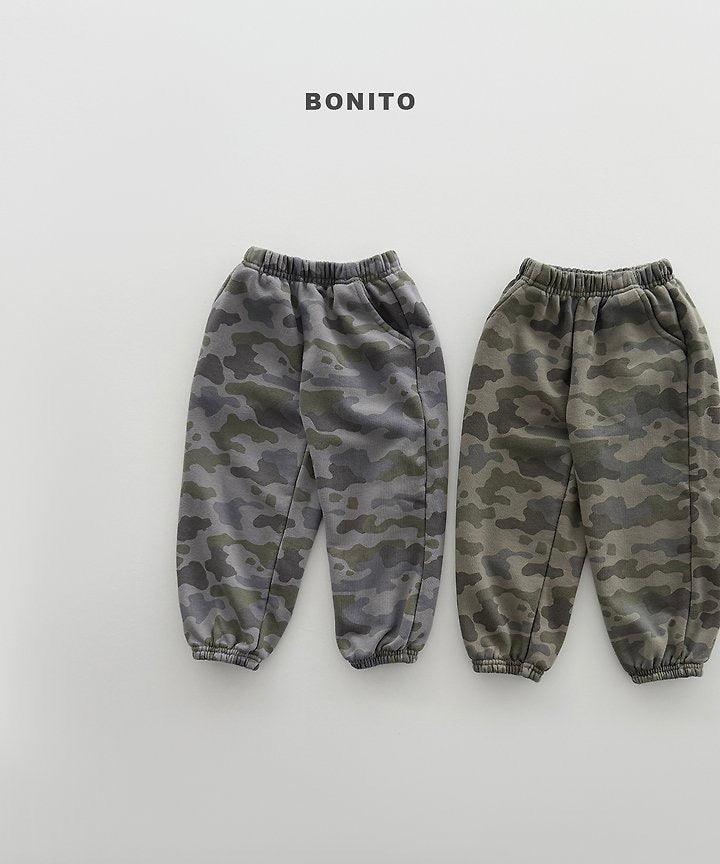 Cloud Camo Jogger Pants - BONITO - 045