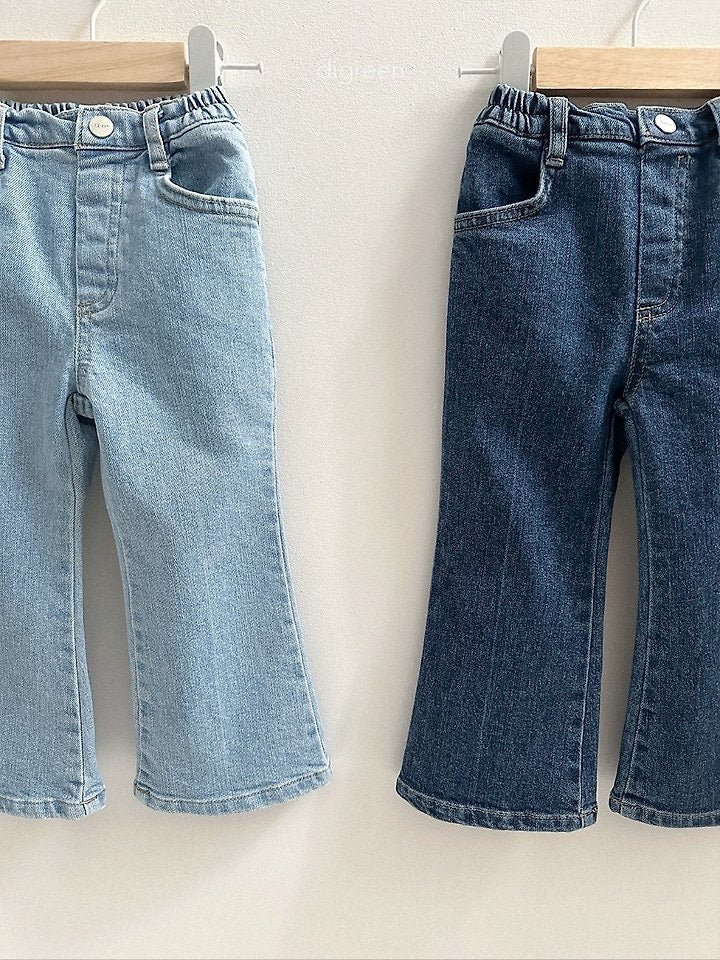bootcut denim pants-digreen-23