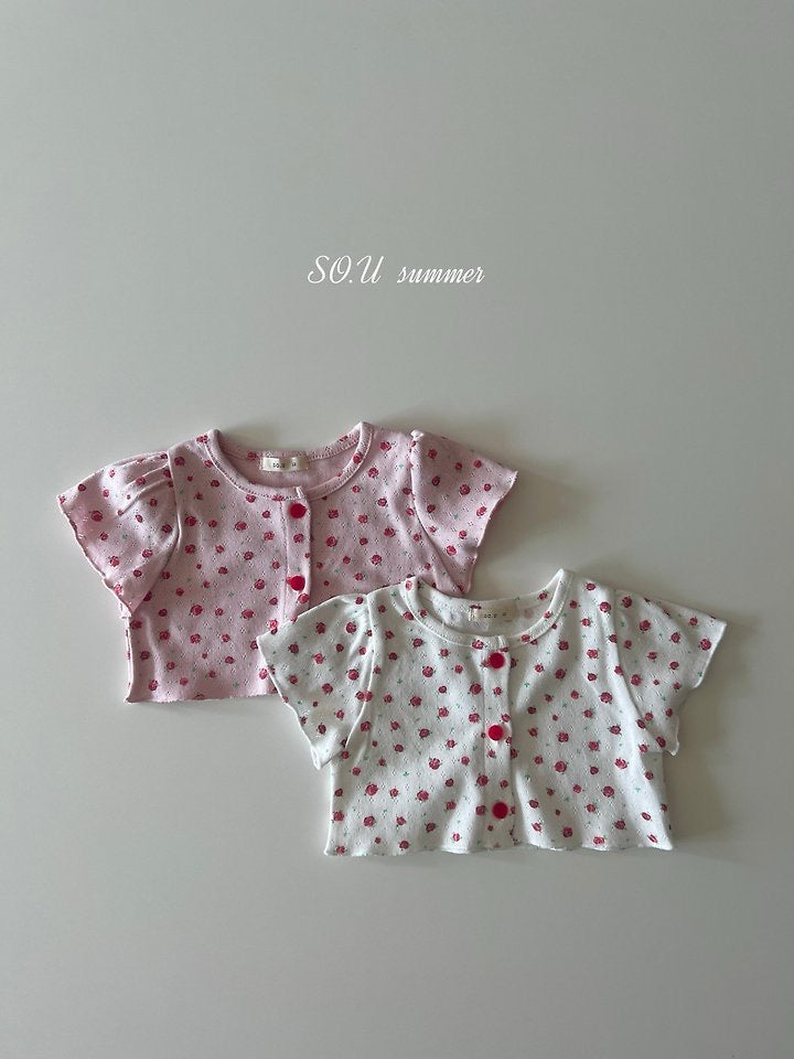 rose frill cardigan-SO.U-26