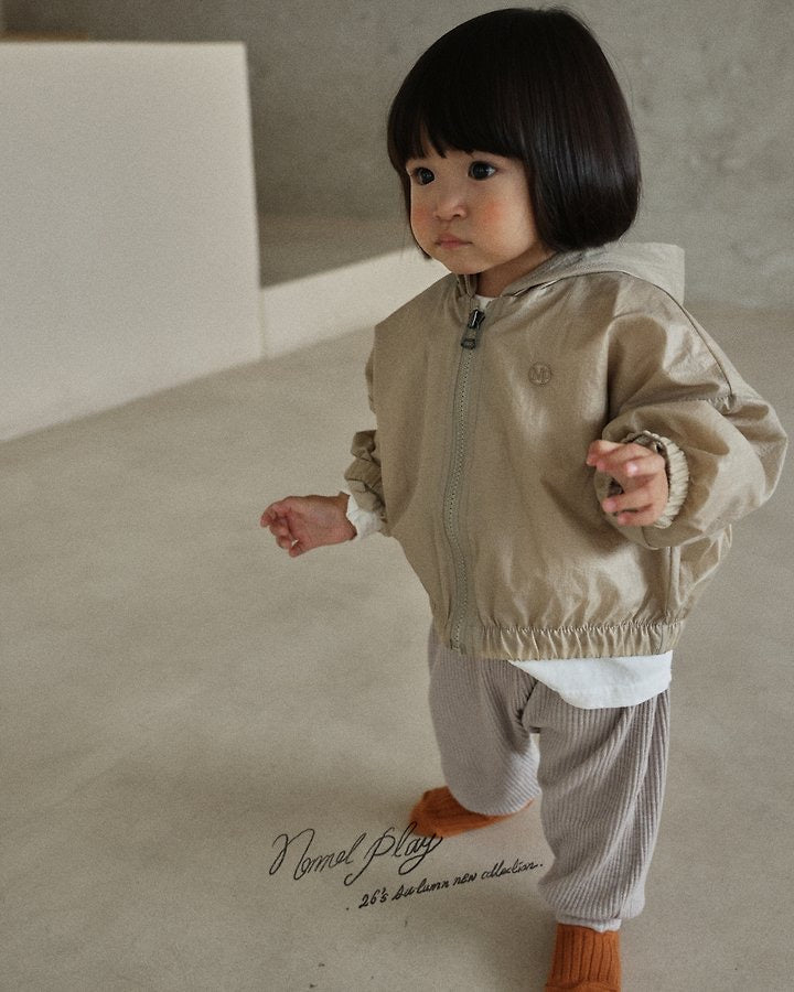 Dove Shirring Zip-Up-normalplay-55