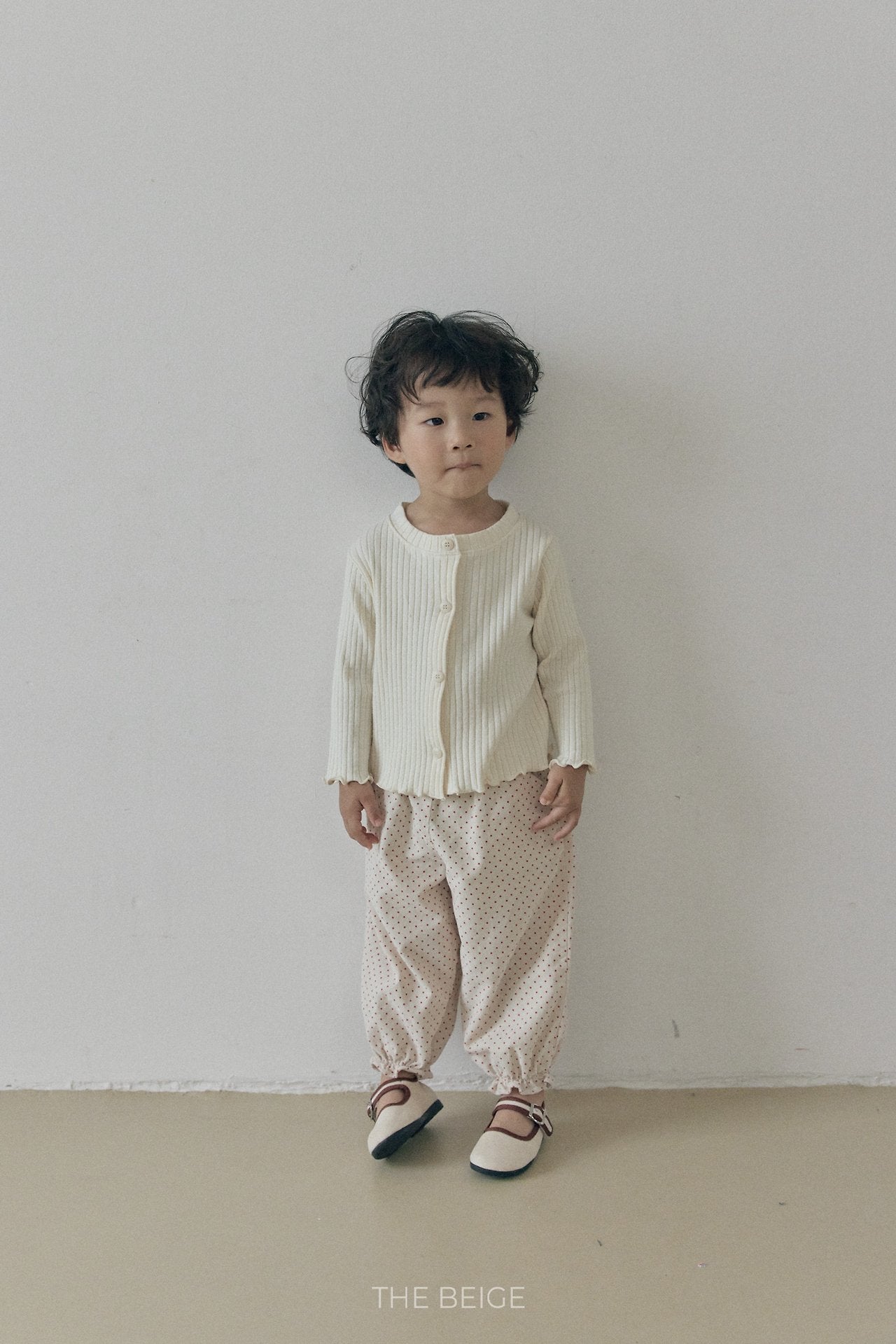 dot frill pants -the-beige-9