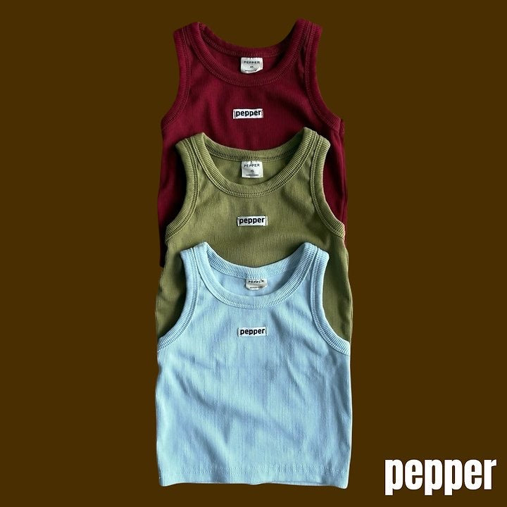 Rib Layered Camisole-pepper-39