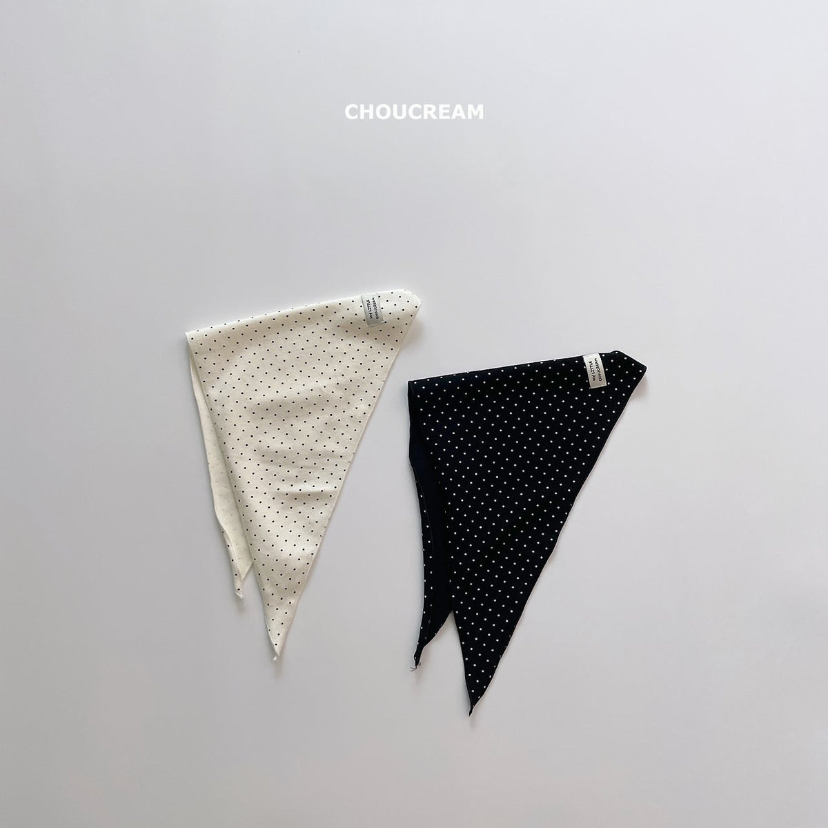 Polka Dot Scarf Hood-CHOUCREAM-32