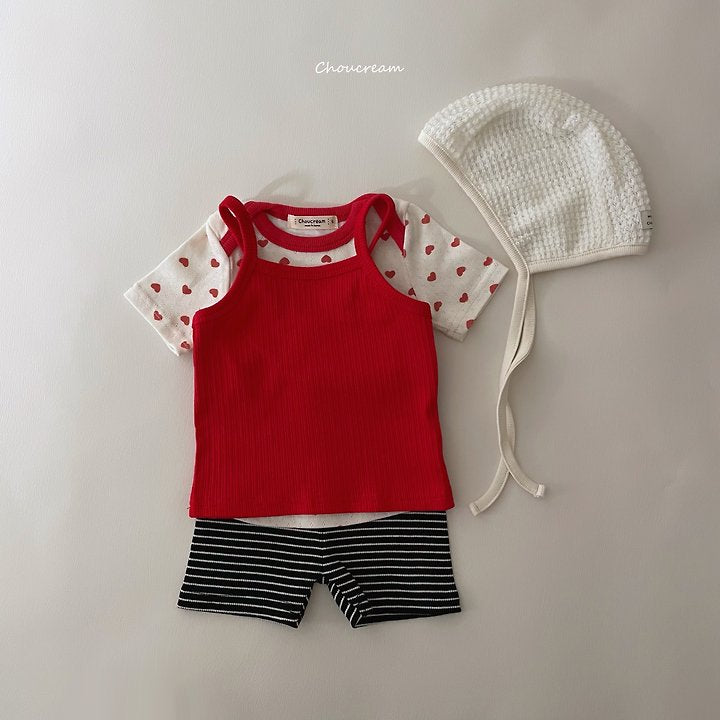 Heart Bear T-shirt-choucream-29