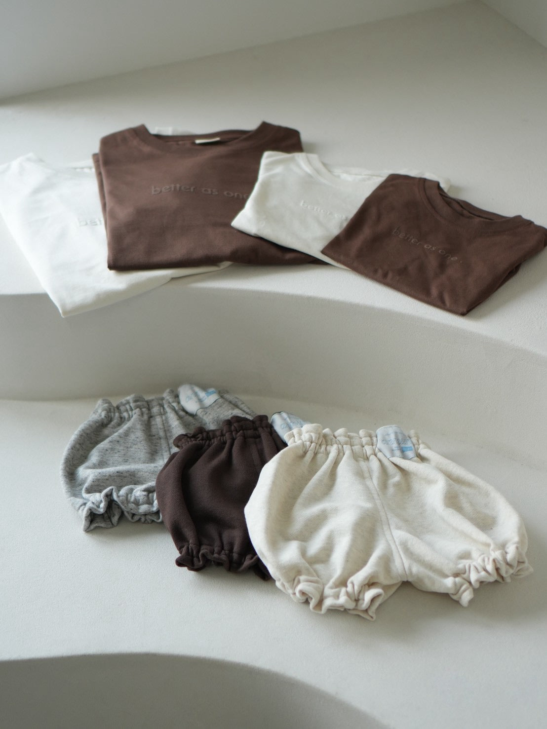 【26aw】sweat baby pants /mun kodomofuku