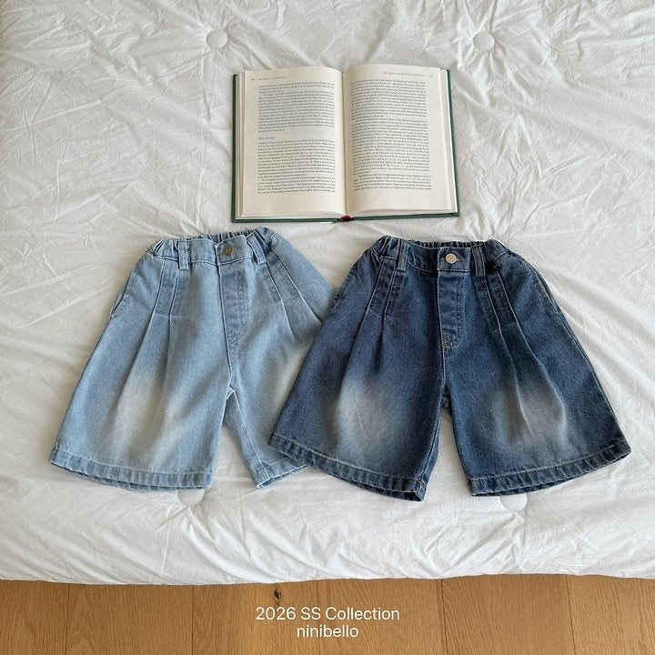 225 bermuda pintuck denim pants-ninibello-6