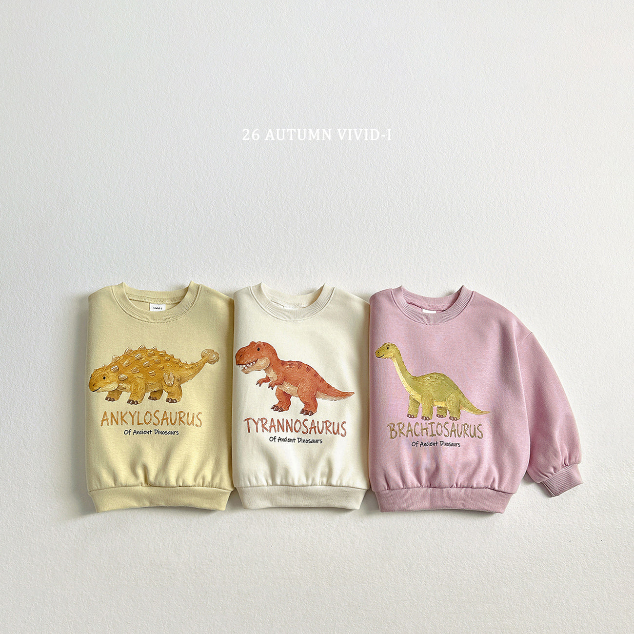 Painting Dino Sweatshirt-vivid-i-52