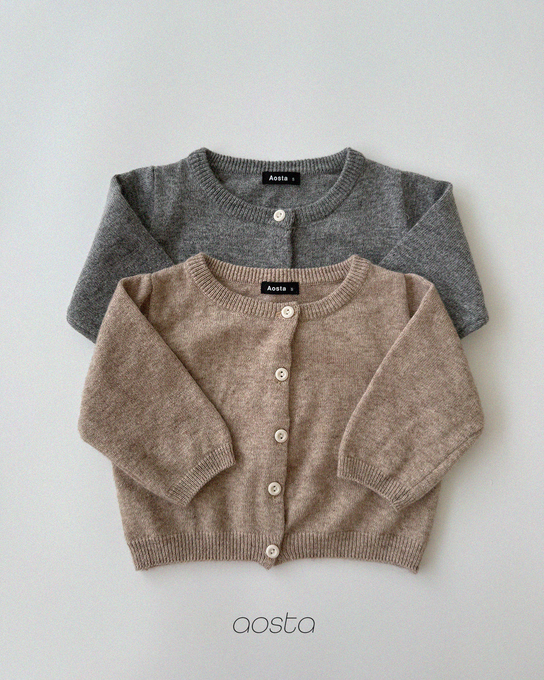 Knit Cashmere Cardigan-Aosta-6