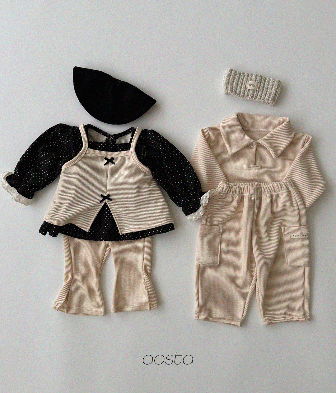 Milk Dot Blouse-Aosta-30