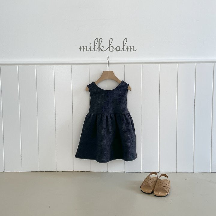 Embossed Jacquard Dress-milkbalm-8