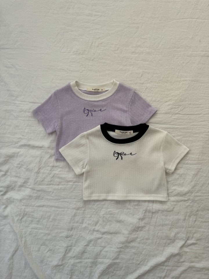 Love Tee-le petit mot-10