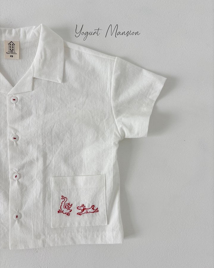 Lulu Duck Shirt-yogurt mansion-24