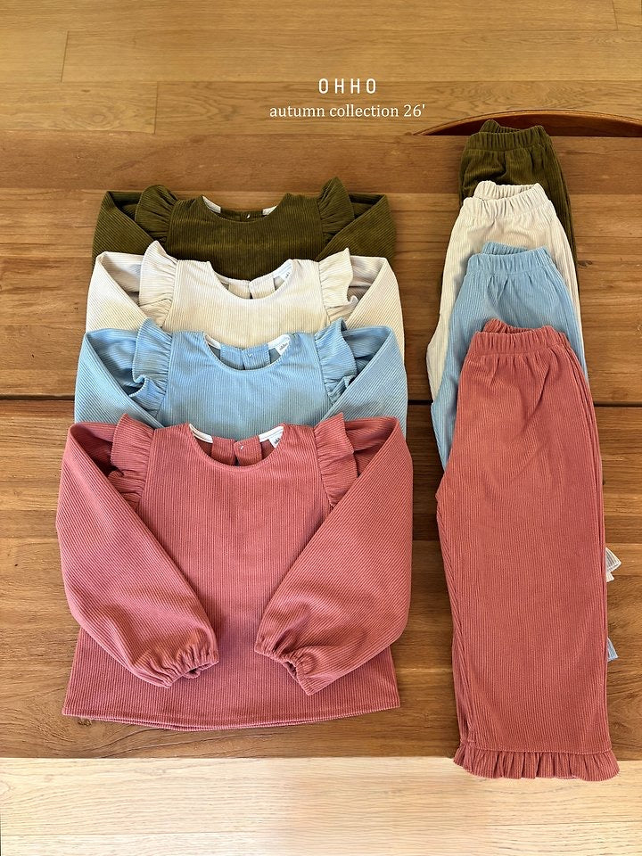 Soft Corduroy Blouse-ohho-21