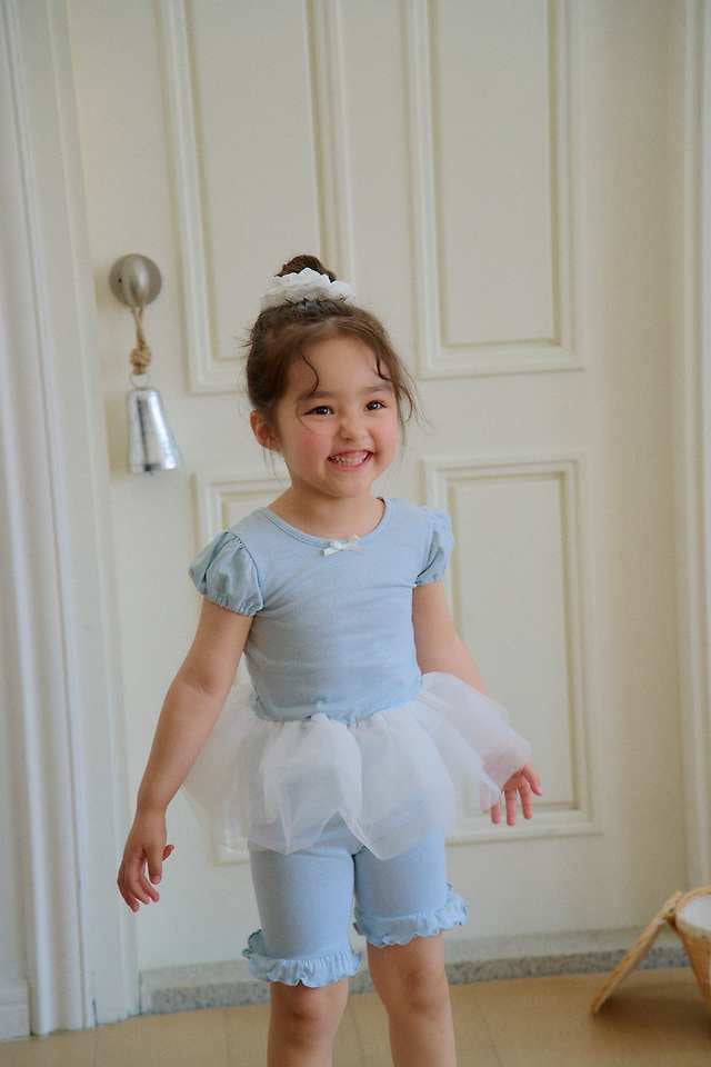 Mimi Half-Length Leggings + Ribbon Headband SET-chouchoushasha-13