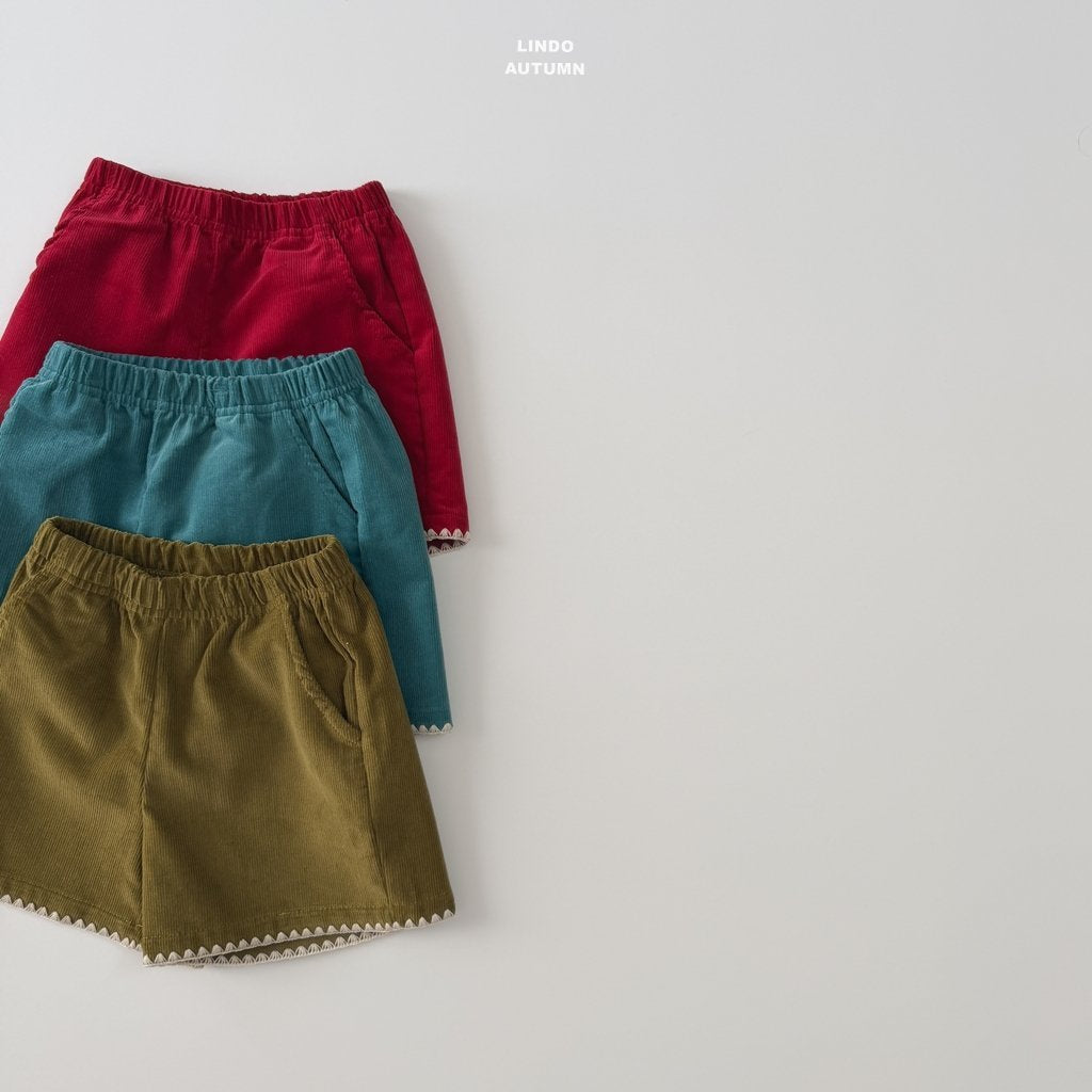 Corduroy Melo Shorts-LINDO-38