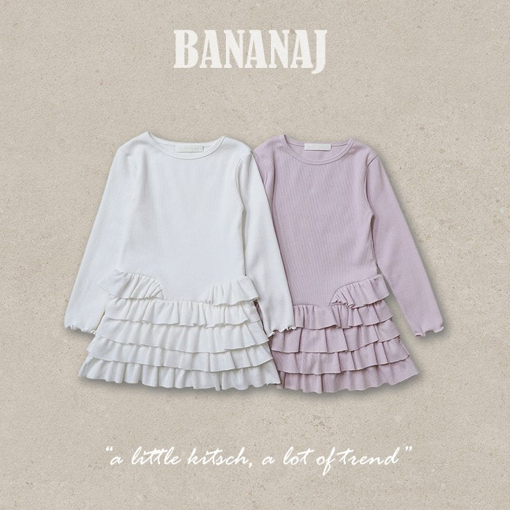 Salon Tiered Dress-banana.j-008