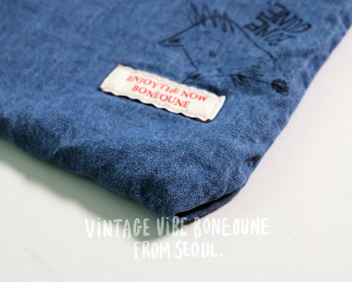 Wolf Denim Bag / boneoune -9