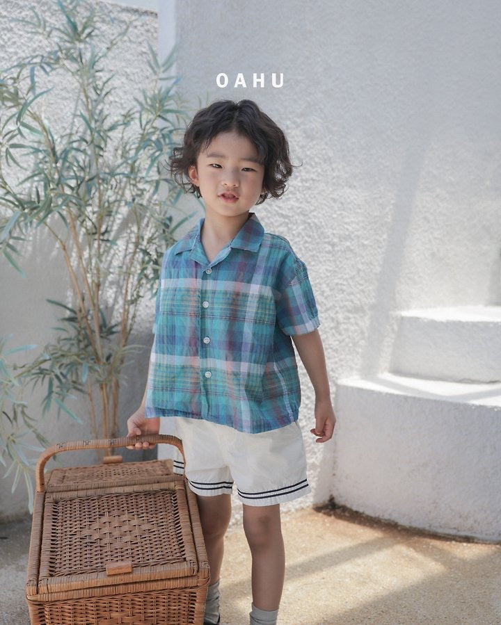 Beams Check Shirt-OAHU-2-1