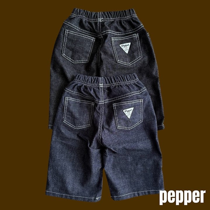 Non-Fade Denim Pants-pepper-2