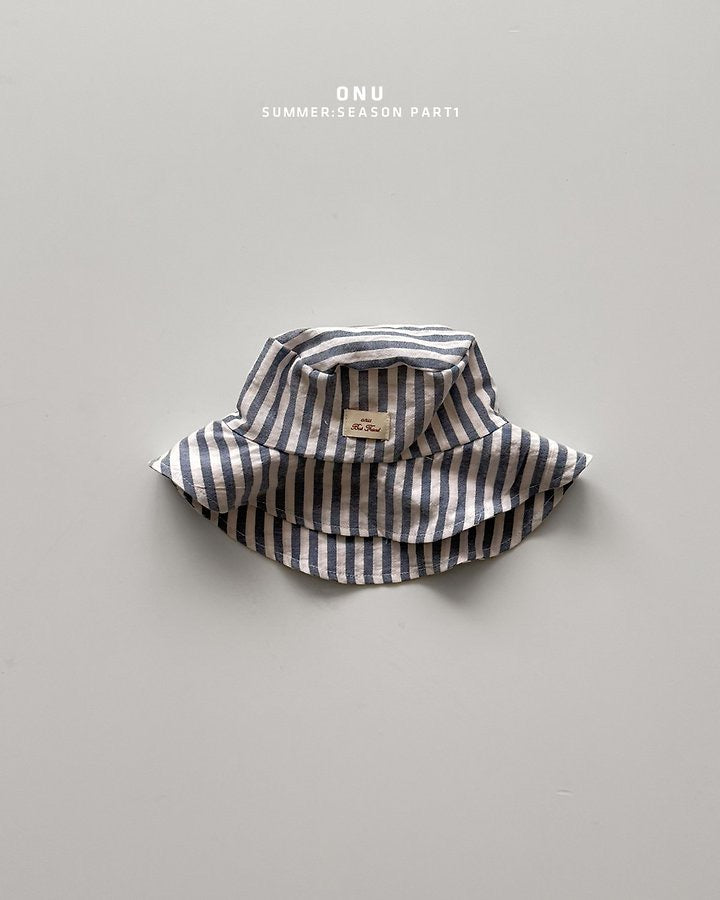 stripe bucket hat-onu-57