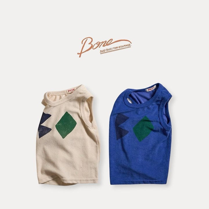 Bo terry sleeveless t / boneoune -51