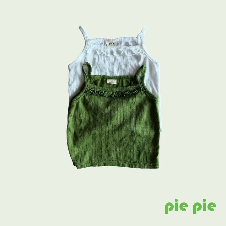 Eyelet Sleeveless Top-pie-11