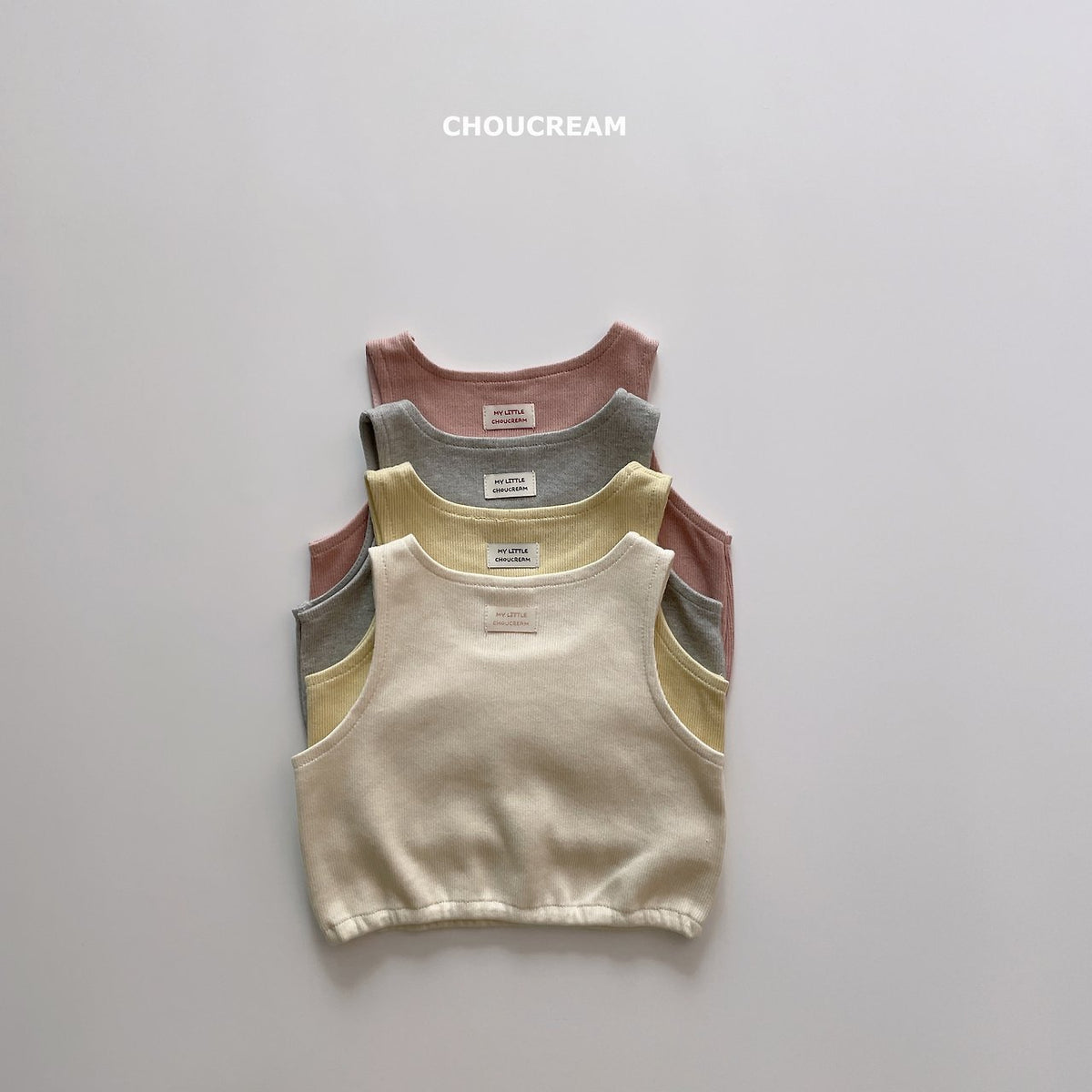 Ribbed Vest-CHOUCREAM-44