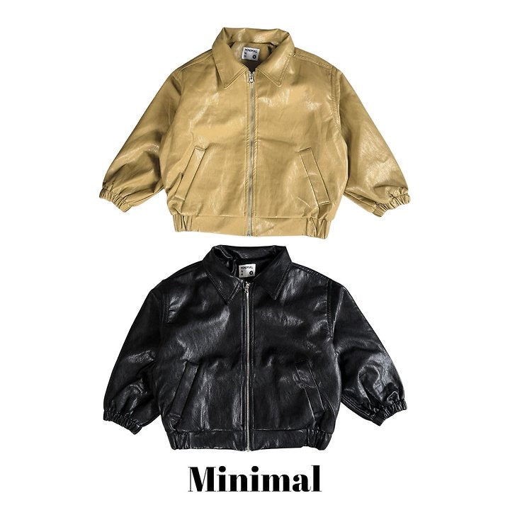 Soft Leather Zip-Up Jacket-minimal-2
