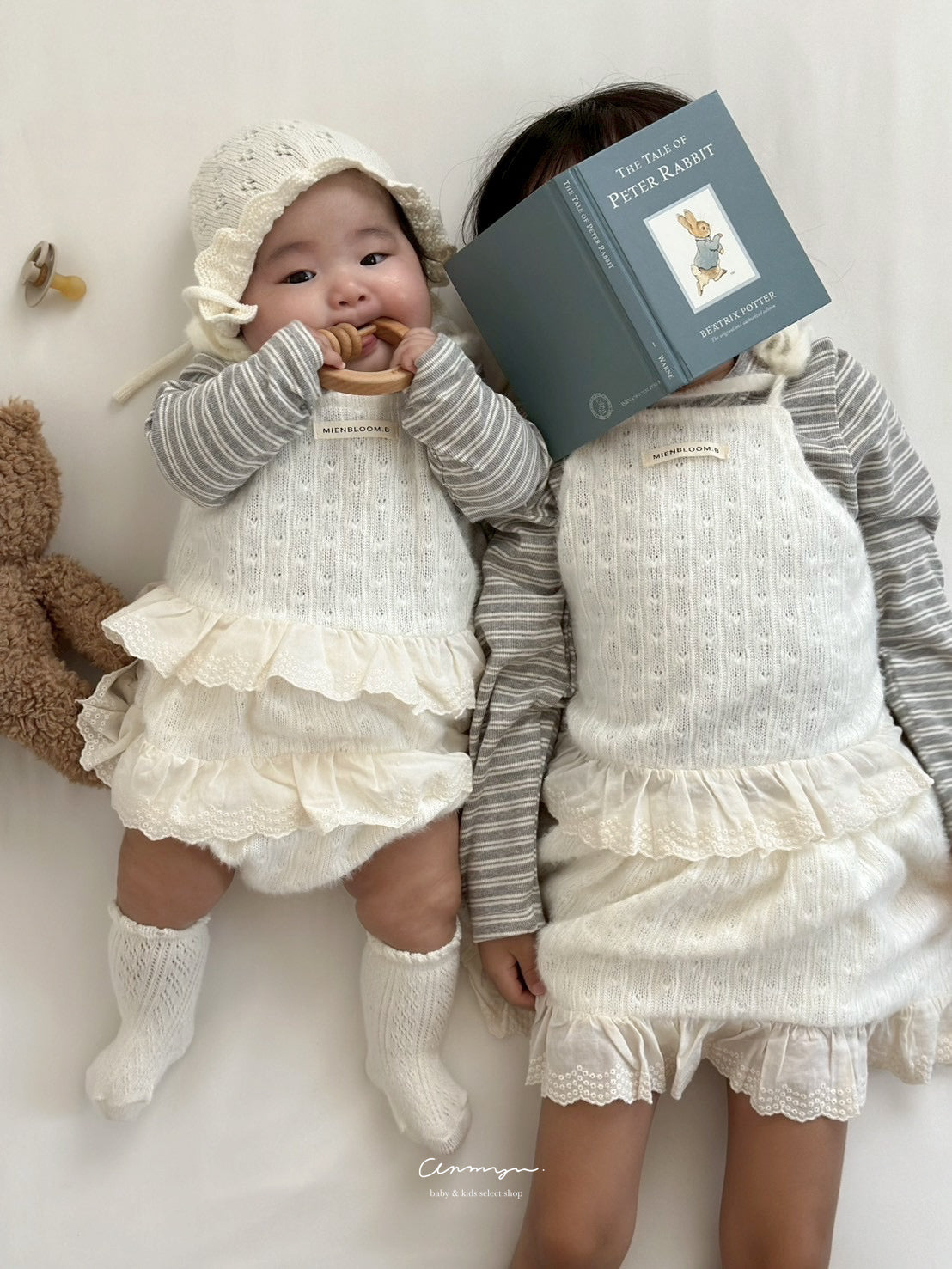 ｜即納｜knit bustier - mienbloom.b