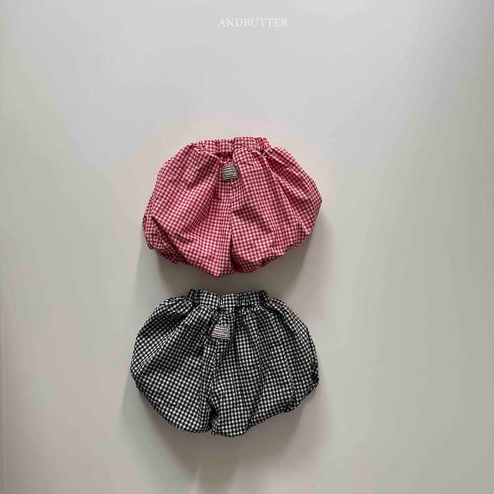 Check Balloon Pants-and butter-25