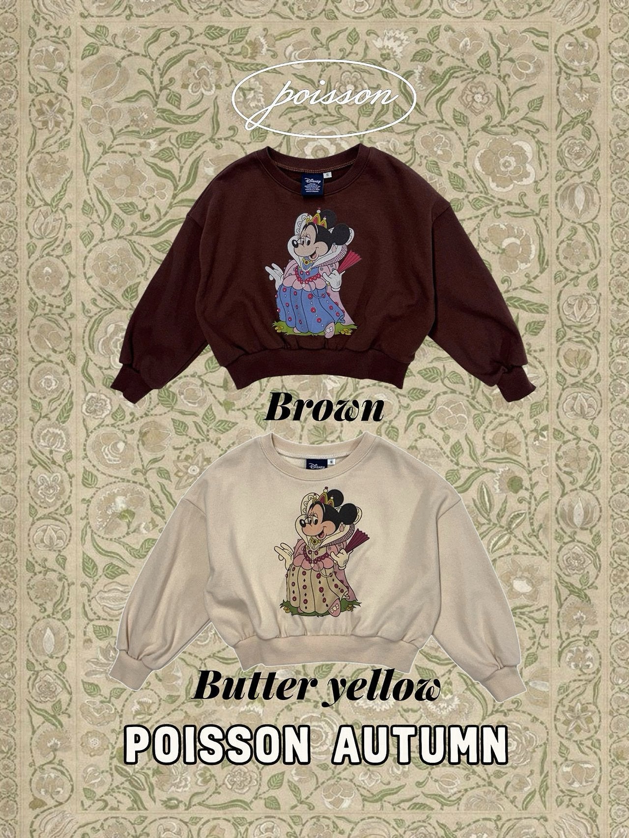 Queen Minnie Sweatshirt-POISSON-1